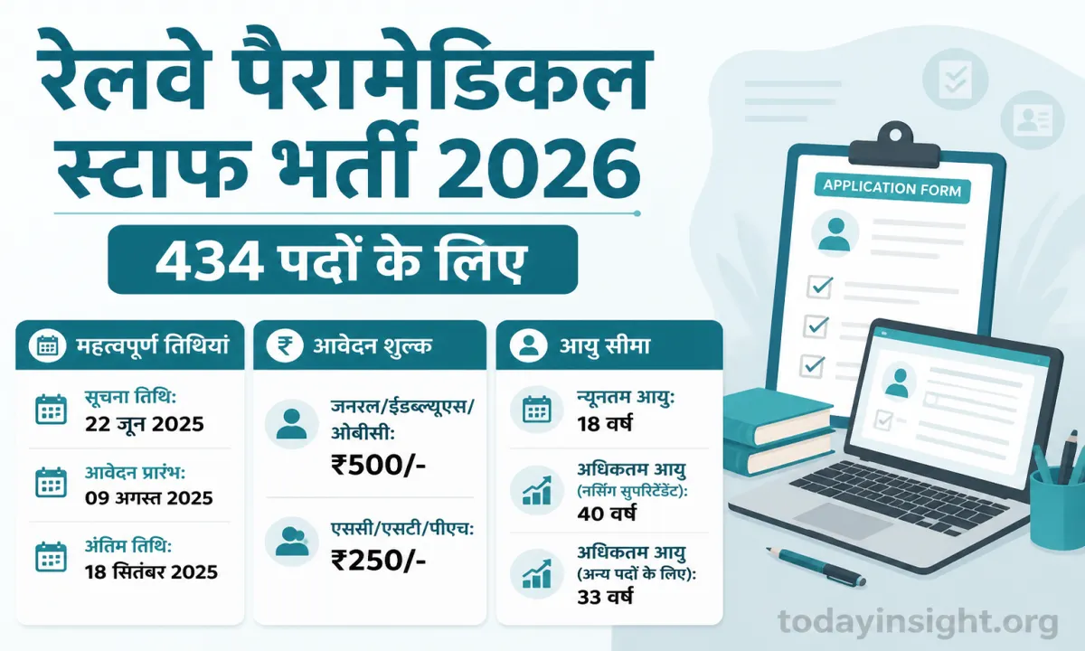 RRB Paramedical Staff Exam 2026
