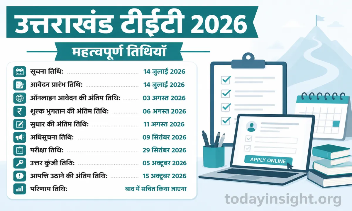 Uttarakhand TET 2026